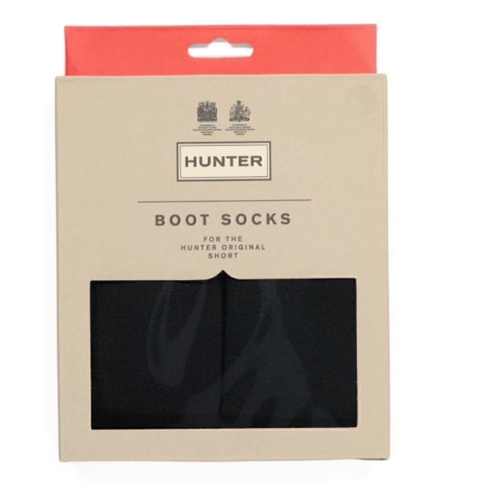Hunter Black Short Boot Fleece - Picture 1 of 5
